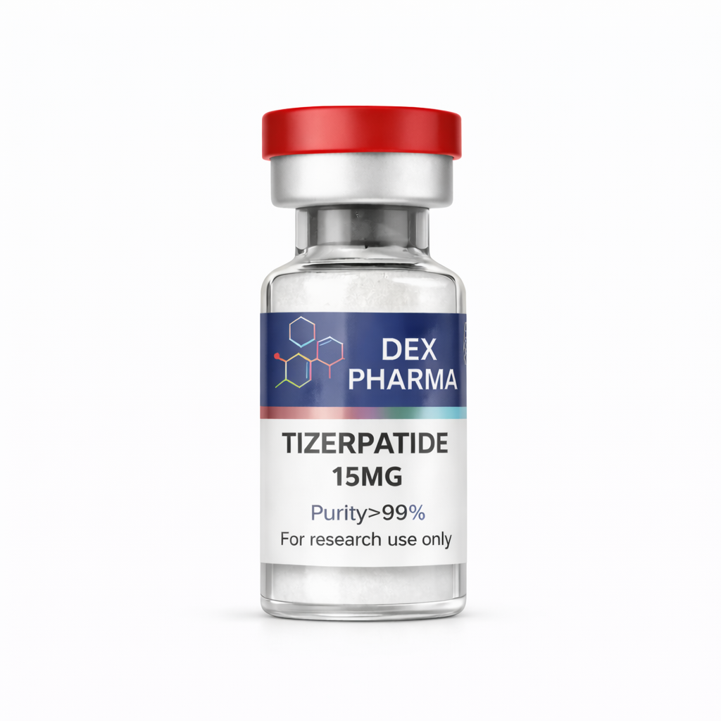 TIZERPATIDE 15MG - 4 FRASCOS + DILUENTE