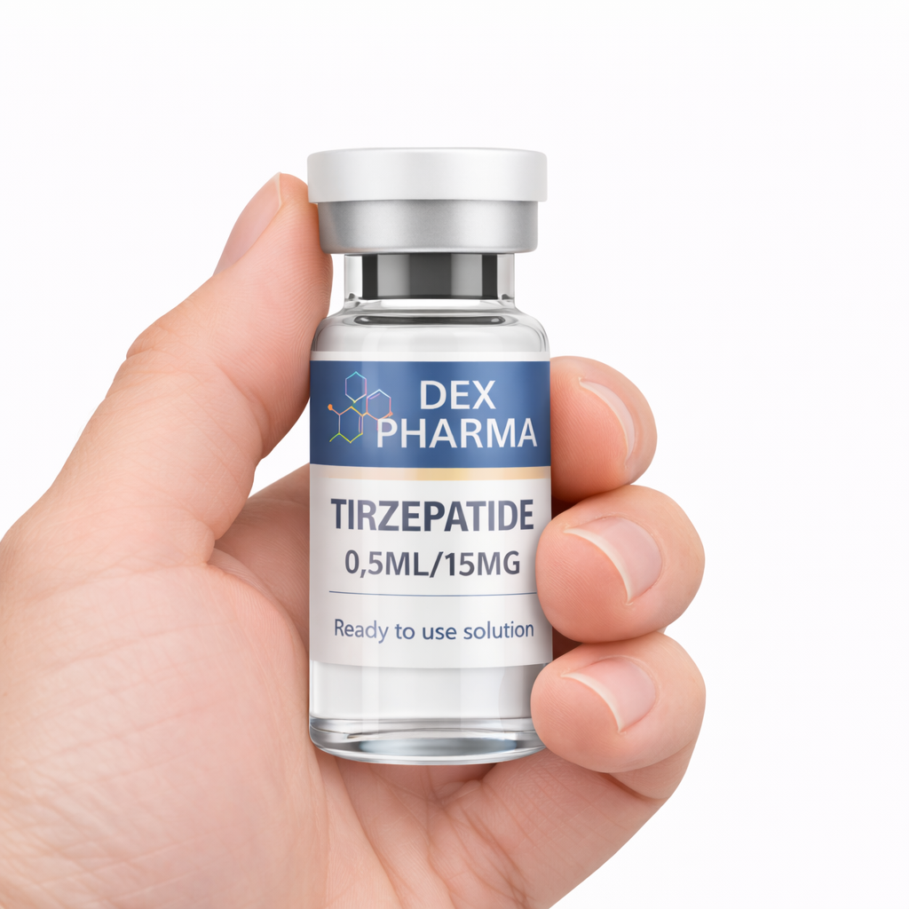 TIZERPATIDE 0,5ML/15MG - 4 FRASCOS
