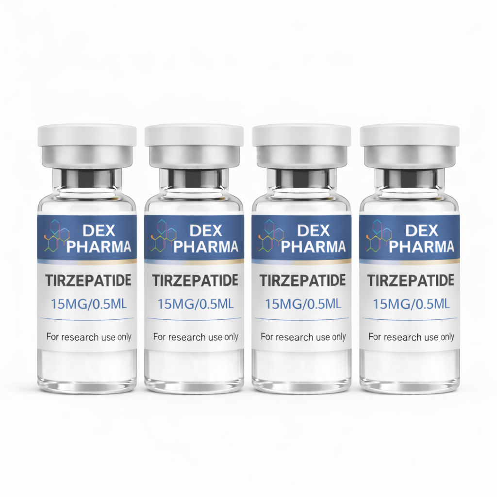 TIZERPATIDE 0,5ML/15MG - 4 FRASCOS