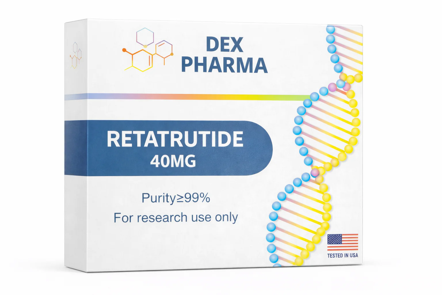 RETATRUTIDE 40MG - FRASCO + DILUENTE